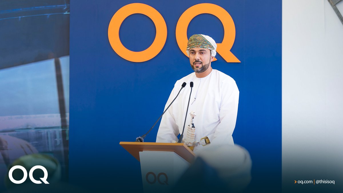 ThisIsOQ's tweet photo. في إطار جهودها لتعزيز الاحتياطيات الإستراتيجية من مشتقات الوقود في سلطنة عمان، احتفلت مجموعة #أوكيو بوضع حجر الأساس لمشروع خزانات الوقود في محافظة مسندم، بطاقة استيعابية تزيد على 14 آلاف متر مكعب من منتجات بنزين 91 و95 ووقود الطائرات؛ وذلك تحت رعاية معالي السيد إبراهيم بن سعيد البوسعيدي، محافظ مسندم، وبحضور معالي المهندس سالم بن ناصر العوفي وزير الطاقة والمعادن، وعدد من المسؤولين. 

As part of its efforts to enhance Oman’s strategic fuel reserves, OQ Group held a groundbreaking ceremony for its fuel storage facility in Musandam Governorate. With a capacity exceeding 14,000 cubic metres, the facility will store gasoline 91 and 95, and jet fuel. The event was held under the auspices of His Excellency Ibrahim Said Al Busaidi, Governor of Musandam, and attended by His Excellency Engineer Salim Nasser Al Aufi, Minister of Energy and Minerals, along with other dignitaries. 

#ThisIsOQ