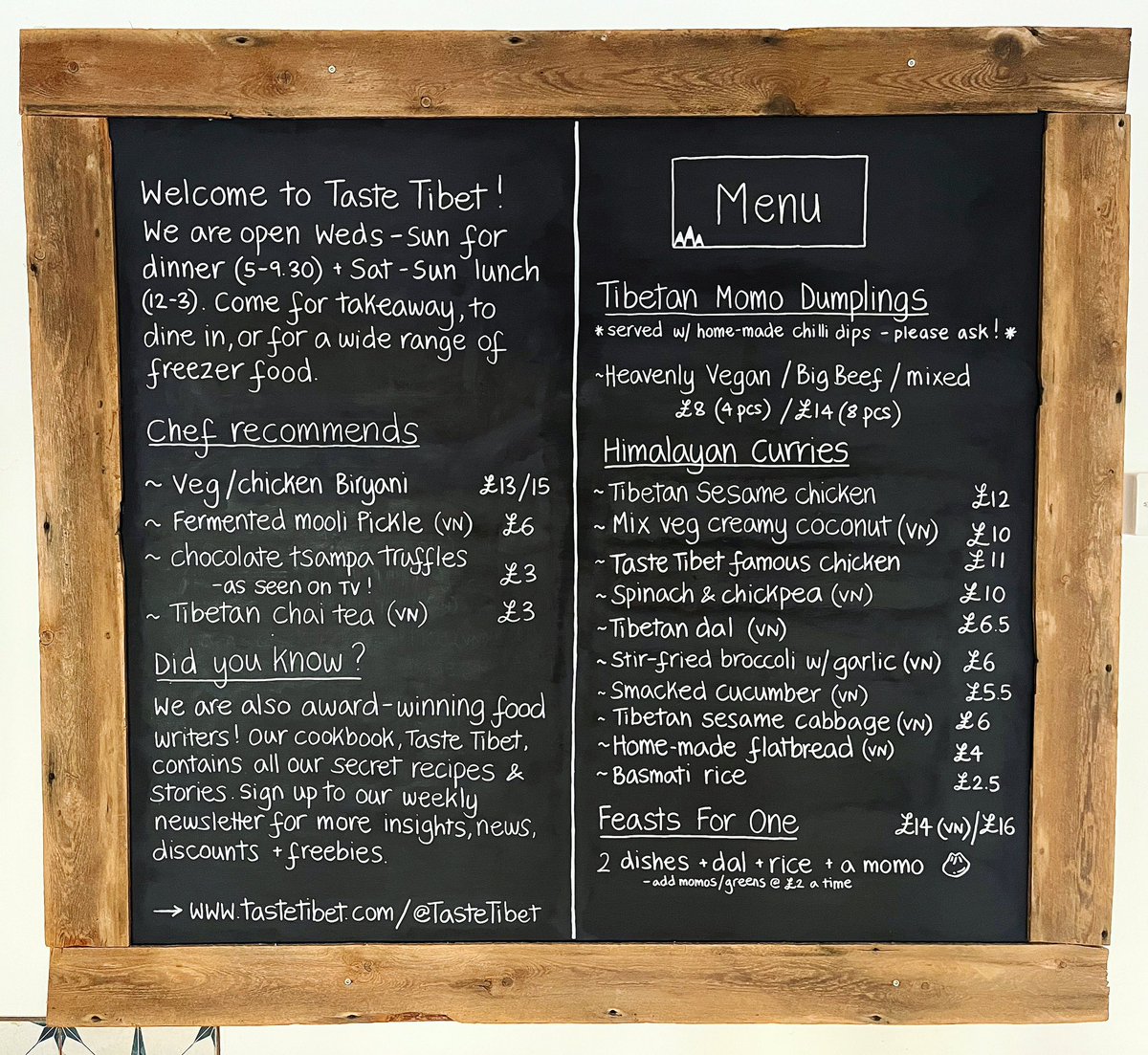 Looking forward another busy week of TT, besties! This menu will run from 5pm tonight through Sunday eve. Dine in or take away. Freezers are also well stocked with all your rainy day favourites so grab a few boxes before you leave the building! Can’t wait to feed you x Team TT x