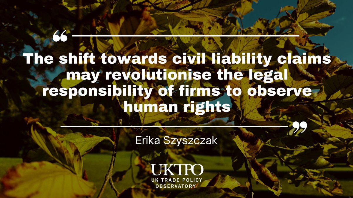 Our latest Briefing Paper by @ErikaSzyszczak analyses how the new EU measures on forced labour and due diligence create a new paradigm. Read it in full: blogs.sussex.ac.uk/uktpo/2024/10/…

#illegallabour #forcedlabour #EU