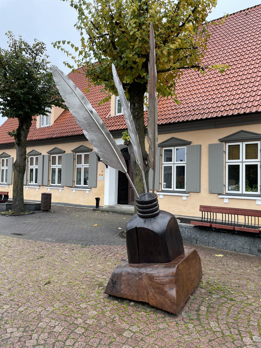 Paul Brummell (@paulbrummell) on Twitter photo Great evening of music & poetry at the International Writers’ & Translators’ House #Ventspils from three 🇬🇧-based writers in residence. Thanks <a href="/ievadubova/">Ieva Dubova</a> <a href="/JudeMontague/">Jude Montague (Breakfast in Shoreditch)</a> & #JeanAtkin!
🇱🇻🇬🇧 Great evening of music & poetry at the International Writers’ & Translators’ House #Ventspils from three 🇬🇧-based writers in residence. Thanks <a href="/ievadubova/">Ieva Dubova</a> <a href="/JudeMontague/">Jude Montague (Breakfast in Shoreditch)</a> & #JeanAtkin!
🇱🇻🇬🇧
