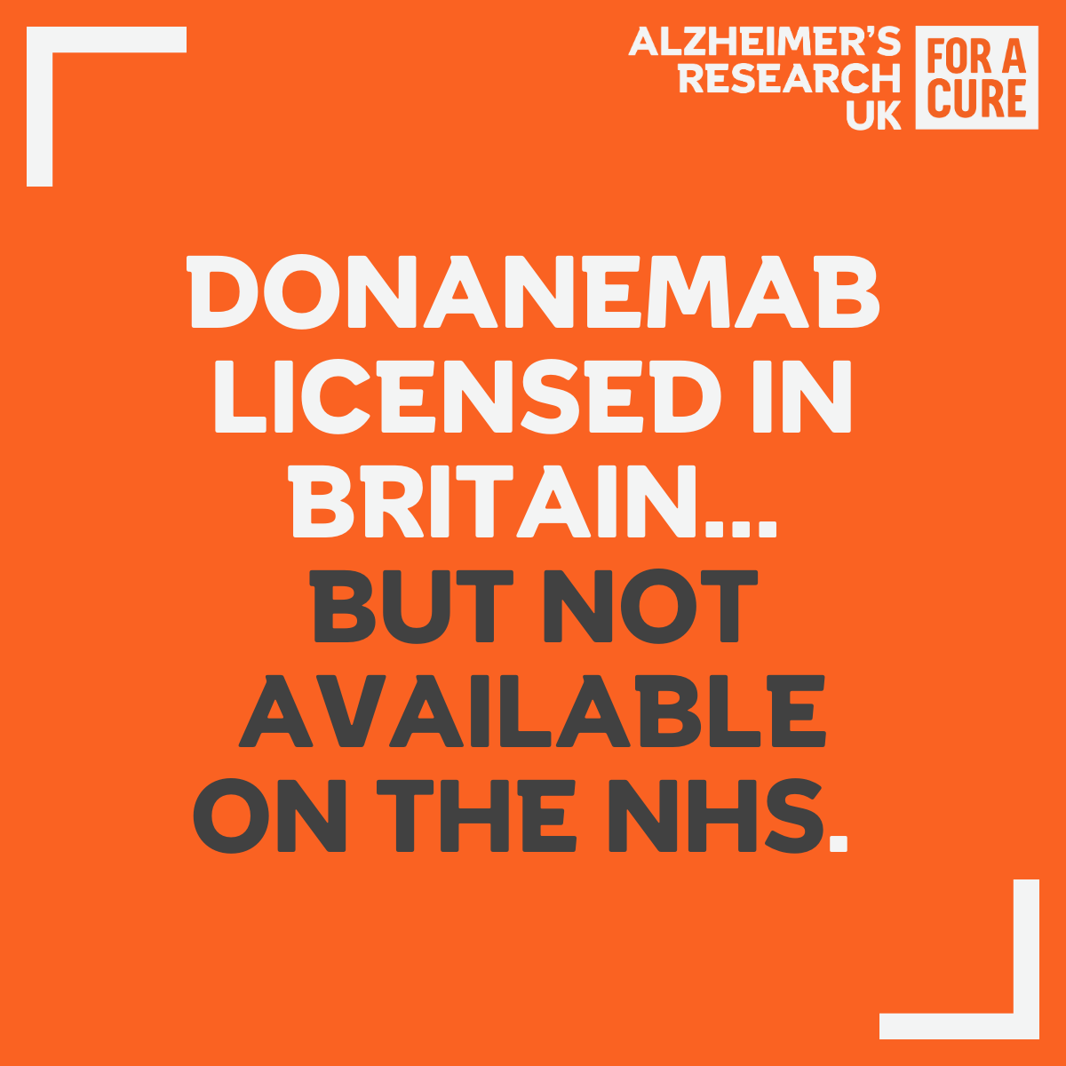 A frustrating setback as Alzheimer's drug #donanemab has been licensed for use in Britain but won't be available on the #NHS. 
 
We’ve posted an article on our website, to give you the low-down on why this decision was made and what it means:

alzheimersresearchuk.org/news/second-al…