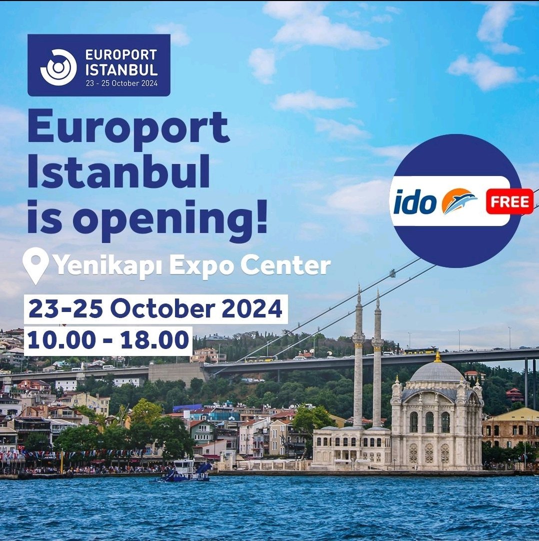 Siport21's tweet image. Let&apos;s meet up in Istanbul! 👋
This week the team will be present at #EuroportIstanbul2024. 

👉Contact the team via siport21@siport21.es
@Europort2023 exhibition #maritime #maritimesimulation #portengineering