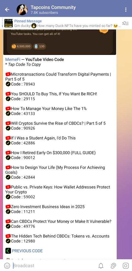 AlexSter1818's tweet photo. Today’s #memefi — YouTube Video Code
📌 https://t.co/0m6cWg2fvP
👥 • Follow
❤️ • Like
♻️ • Retweet
#Airdrop #Airdrops #ZAAR #Majorpuzzle #Memefiyoutubecode #blumcodes #blumcode #blum #majorcode #TapCoin #DailyCombo #ZenCoin #TaptoEarn #Airdrop #Crypto #Ton #Telegram #Notcoi https://t.co/o91LJg31KN