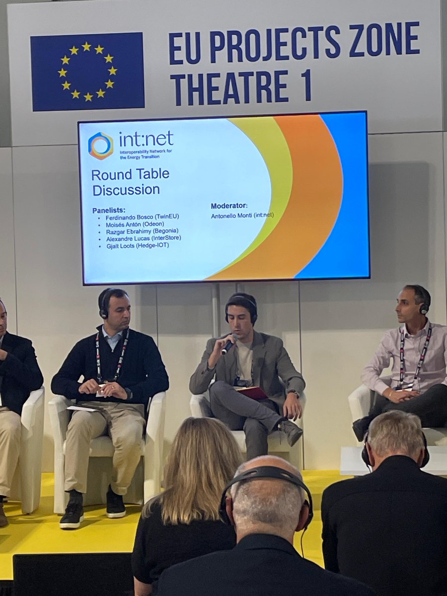 odeonEU's tweet image. 👋We&apos;re taking part in the @Enlit_Europe Hub session &apos;Energy Data Spaces&apos; at the EU Project Zone, showcasing the achievements of the #EnergyDataSpace Cluster Projects alongside other innovative projects.

#EnergyData  #HorizonEU #energysector #EnlitEurope