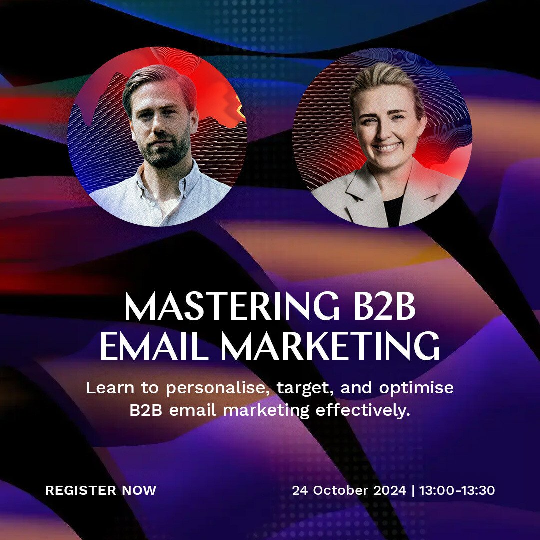 Tomorrow's the day!✨ Don't miss our 30-minute webinar, where Victoria Berger Blom and Simon Fransson will share how to create targeted, high-impact email campaigns that engage your audience.

Sign up now: hubs.ly/Q02Vg_M40