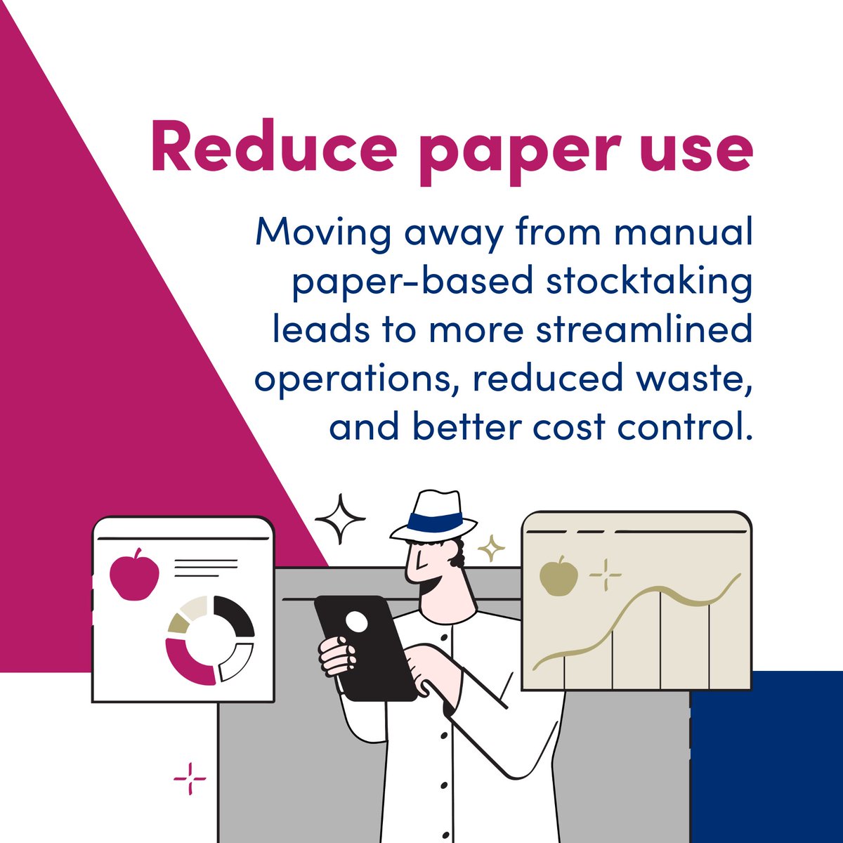 Managing stock across multiple kitchens can be a challenge.

Switching to digital inventory management boosts efficiency, reduces errors, and lightens the administrative load.

Simplify stock control with our guide to Data-Driven Kitchens. Learn more 👉 okt.to/Pzh57p