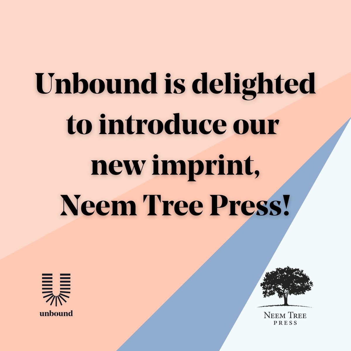 NeemTreePress's tweet image. Neem Tree Press has joined forces with Unbound!

You can now find us at @Unbounders

#NeemTreePress #books