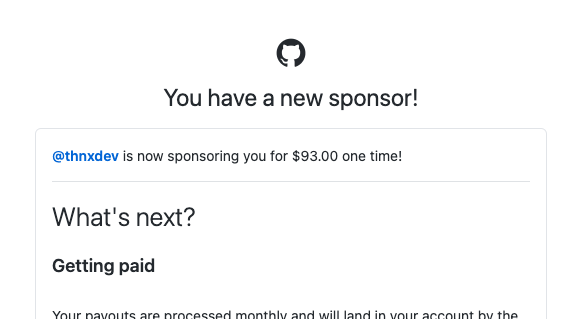 Thanks to <a href="/thanks_dev/">thanks.dev</a> and <a href="/cocopon/">cocopon</a> for their sponsorships!