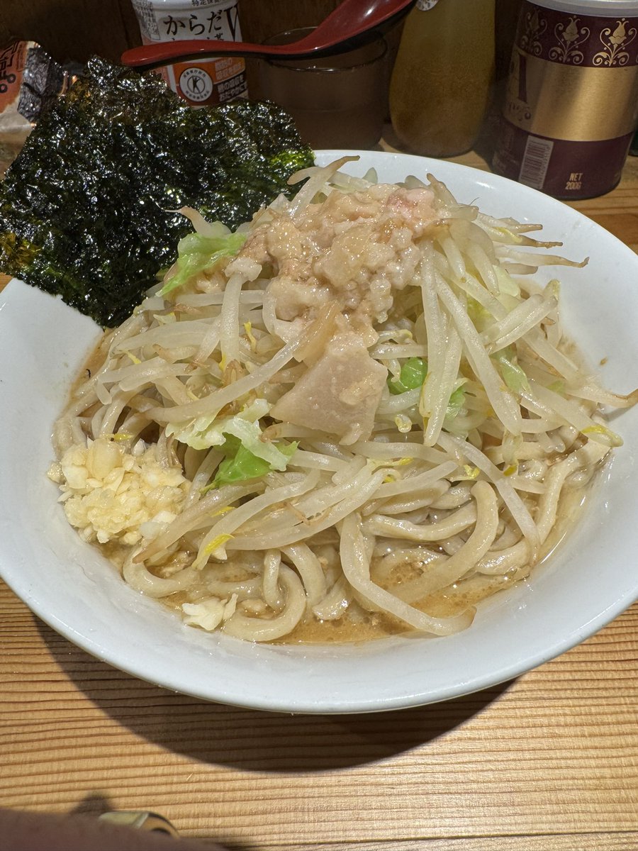 mose0133's tweet photo. やっと来れたー、めちゃ乳化、麺細めだけど😋 https://t.co/woUSuhkaCh