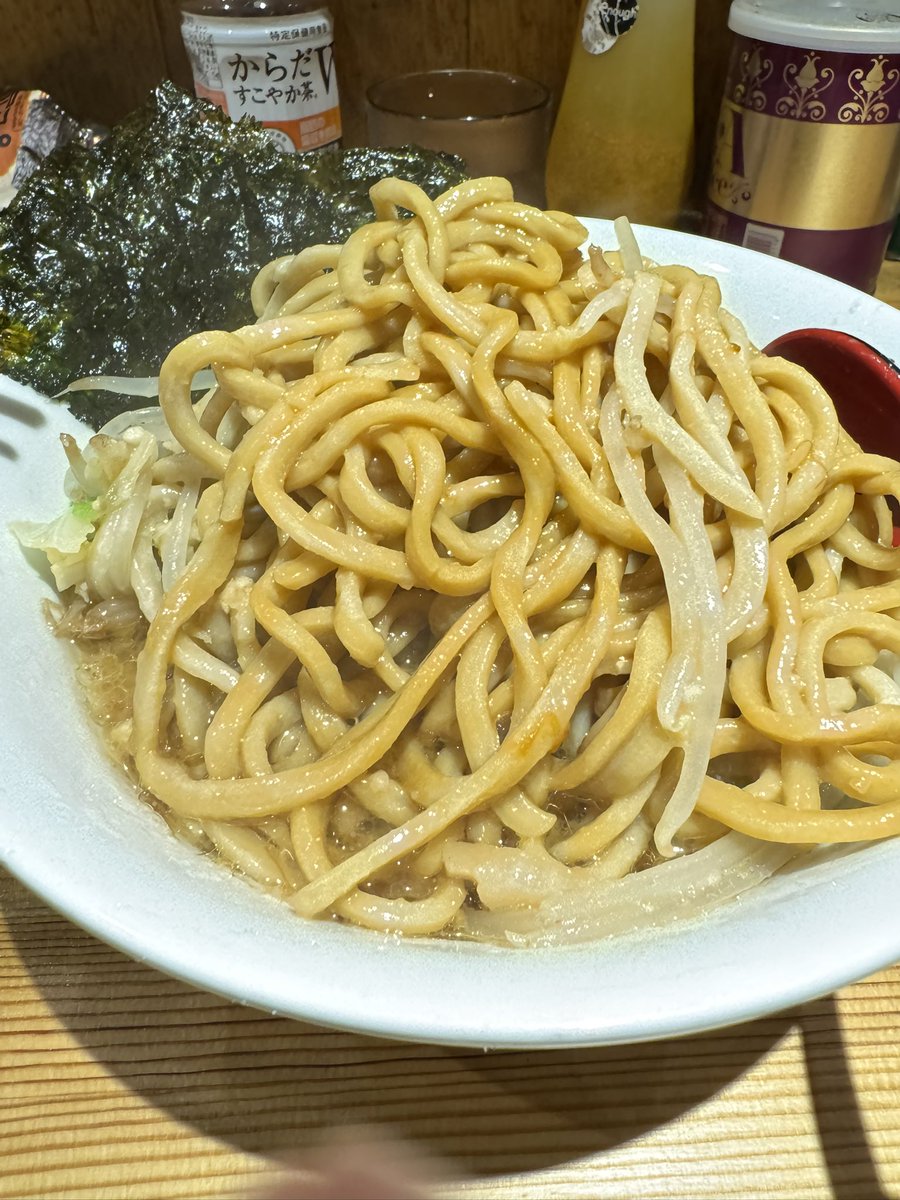 mose0133's tweet photo. やっと来れたー、めちゃ乳化、麺細めだけど😋 https://t.co/woUSuhkaCh