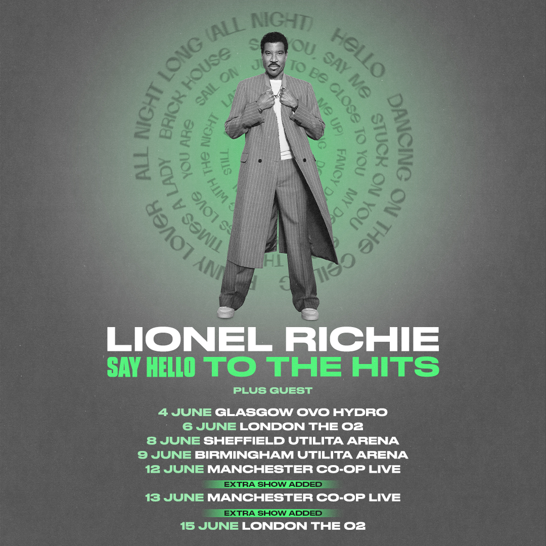 Due to demand extra shows have been added to <a href="/LionelRichie/">Lionel Richie</a>'s UK run in both Manchester and London next year.  Sign up by 8pm BST today to access our UK presale which goes live tomorrow at 10am BST: mailchi.mp/marshall-arts/…
