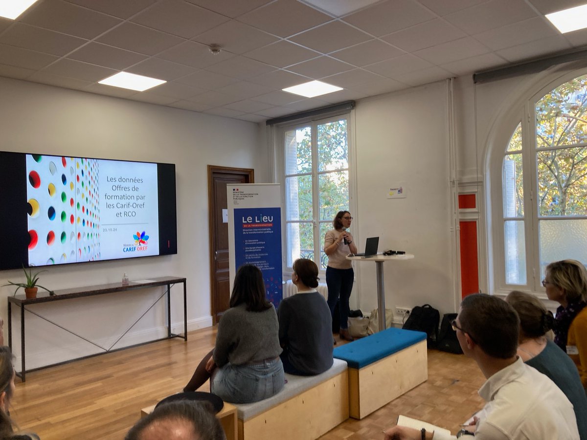 reseaucariforef's tweet photo. 🔎 RCO intervient à l'Open lab Urbanisation de la formation professionnelle : Catalogue unifié, organisé par le @Travail_Gouv.
Mise en œuvre d'un catalogue unique de l'offre de formation professionnelle et évolution du langage Lhéo sont à l'ordre du jour. https://t.co/MRe32B3mjC
