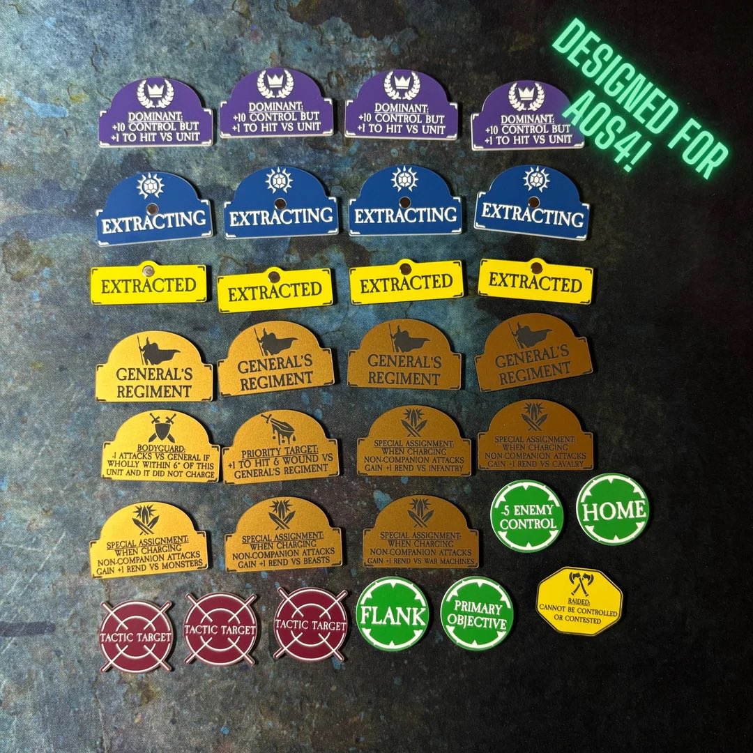 ppaintedstudios's tweet photo. Keep track of your matched play games with our GHB set!

https://t.co/xoo6Kbvfdo https://t.co/NhJCCr0EVu