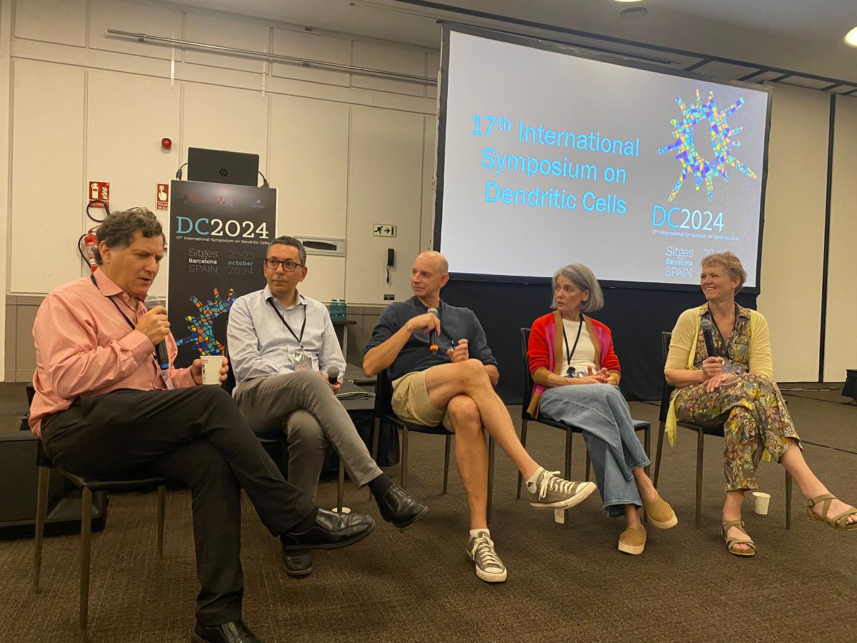 David Sancho (@sancholab) on Twitter photo #DC2024 fascinating round table lead by <a href="/DrIgMelero/">Ignacio Melero</a> <a href="/ReiseSousaLab/">Caetano Reis e Sousa</a> Jolanda de Vries <a href="/radboudumc/">Radboudumc</a> Beatriz Carreño & <a href="/MaxKrummel/">Max</a> about #dendriticcell #immunobiology in #Cancer: how to deliver the promise. X-priming, neoantigens in neoadjuvant setting & the future of DC vaccination. #DC2024 fascinating round table lead by <a href="/DrIgMelero/">Ignacio Melero</a> <a href="/ReiseSousaLab/">Caetano Reis e Sousa</a> Jolanda de Vries <a href="/radboudumc/">Radboudumc</a> Beatriz Carreño & <a href="/MaxKrummel/">Max</a> about #dendriticcell #immunobiology in #Cancer: how to deliver the promise. X-priming, neoantigens in neoadjuvant setting & the future of DC vaccination.
