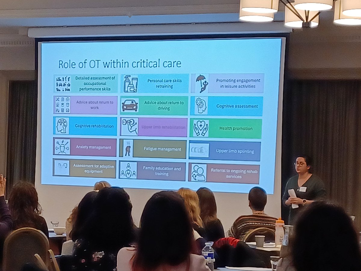 Dr Pamela Page 💙 (@pampage16) on Twitter photo Great articulation of the role of OT in critical care, including cognitive rehabilitation, key advice around driving, and return to work. @Jomcpeake22 <a href="/LisaEnoch1/">Lisa Enoch</a> <a href="/TantamKate/">Kate Tantam (She/her)</a> <a href="/icurehab/">Hopkins ICU Rehab</a> <a href="/ICUsteps/">ICUsteps</a> <a href="/ICS_updates/">Intensive Care Society 💙</a> Great articulation of the role of OT in critical care, including cognitive rehabilitation, key advice around driving, and return to work. @Jomcpeake22 <a href="/LisaEnoch1/">Lisa Enoch</a> <a href="/TantamKate/">Kate Tantam (She/her)</a> <a href="/icurehab/">Hopkins ICU Rehab</a> <a href="/ICUsteps/">ICUsteps</a> <a href="/ICS_updates/">Intensive Care Society 💙</a>