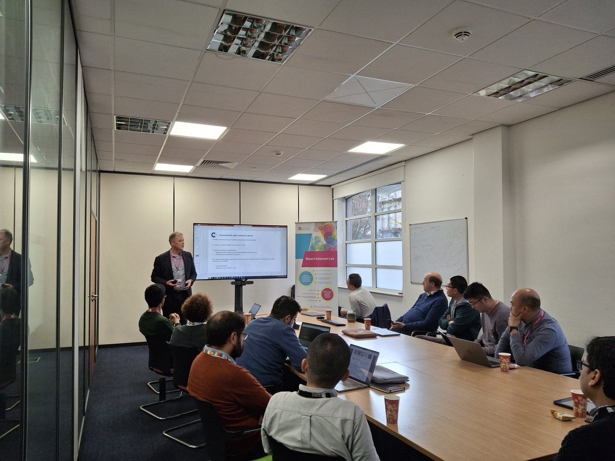 Smart Internet Lab (@bristol_smart) on Twitter photo We were delighted to have <a href="/WeisiG/">Weisi Guo ๐</a> & Dr Ivan Petrunin from Cranfield University present at our Smart Internet Lab Seminar. We are grateful for their engagement, discussions and insights ๐โจ We were delighted to have <a href="/WeisiG/">Weisi Guo ๐</a> & Dr Ivan Petrunin from Cranfield University present at our Smart Internet Lab Seminar. We are grateful for their engagement, discussions and insights ๐โจ