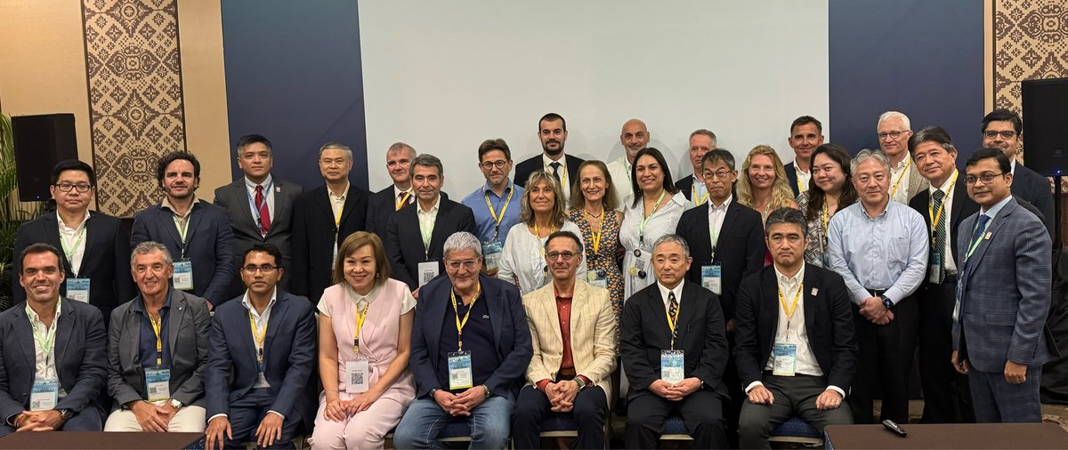 🚨 The #WCBIP2024 Congress has officially kicked off in Bali. We present to you the WABIP Board of Regents 🌴 #WCBIP #Bali2024 #wabip