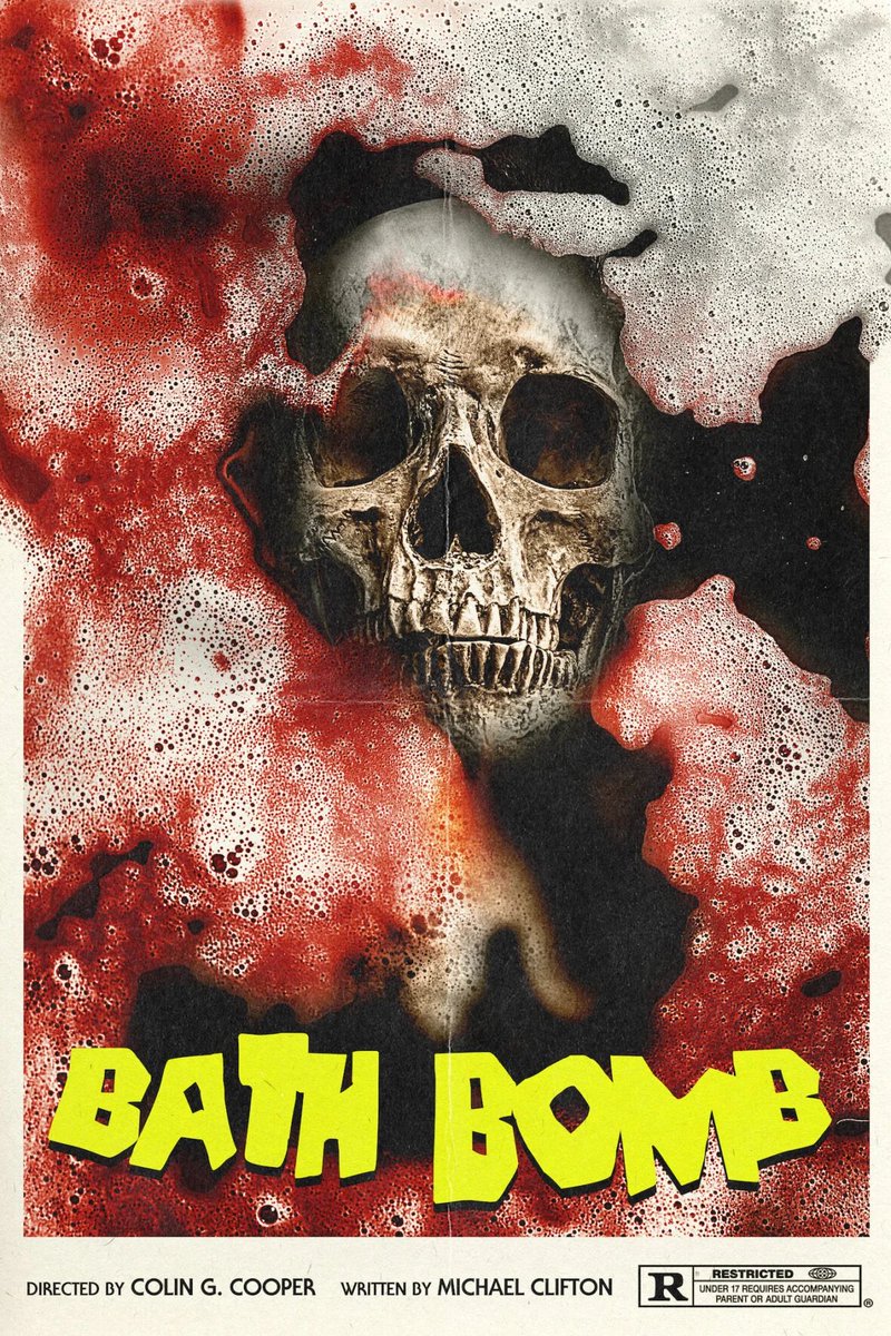 📽️ Screening alongside this we have: 

😱 behind the screams brutality with <a href="/BobbyRoe1/">Bobby Roe</a>’s WILL HELM starring Ice Nine Kill’s <a href="/spencerink/">Spencer Charnas</a> &amp; <a href="/AlixAustin_/">Alix Austin</a> 

🛁 Bath &amp; body quirks in <a href="/Colin_Cooper/">Colin G Cooper</a>’s BATH BOMB