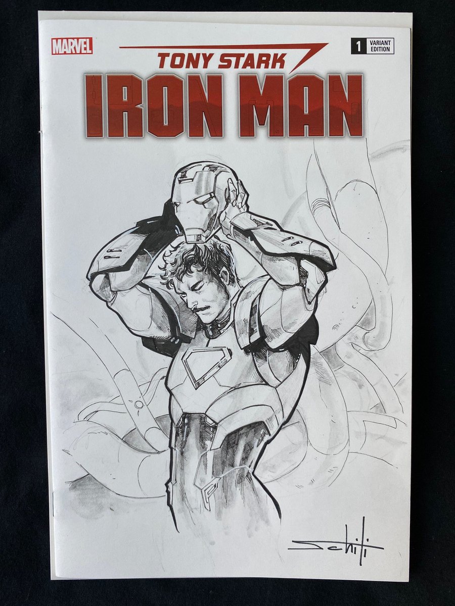The Green Room - Comic Art (@tgr_comicart) on Twitter photo 🔥LOOK AT THIS Iron Man blanc cover by <a href="/ValerioSchiti/">▫︎◻︎□ Valerio Schiti</a> 🔥
Want a shot at owning an original piece like this? Sign up for our newsletter and be the first to hear about his upcoming commission opportunities ➡️ thegreenroomcomicart.com/?newsletter-si…
#comicart #IronMan #ValerioSchiti 🔥LOOK AT THIS Iron Man blanc cover by <a href="/ValerioSchiti/">▫︎◻︎□ Valerio Schiti</a> 🔥
Want a shot at owning an original piece like this? Sign up for our newsletter and be the first to hear about his upcoming commission opportunities ➡️ thegreenroomcomicart.com/?newsletter-si…
#comicart #IronMan #ValerioSchiti