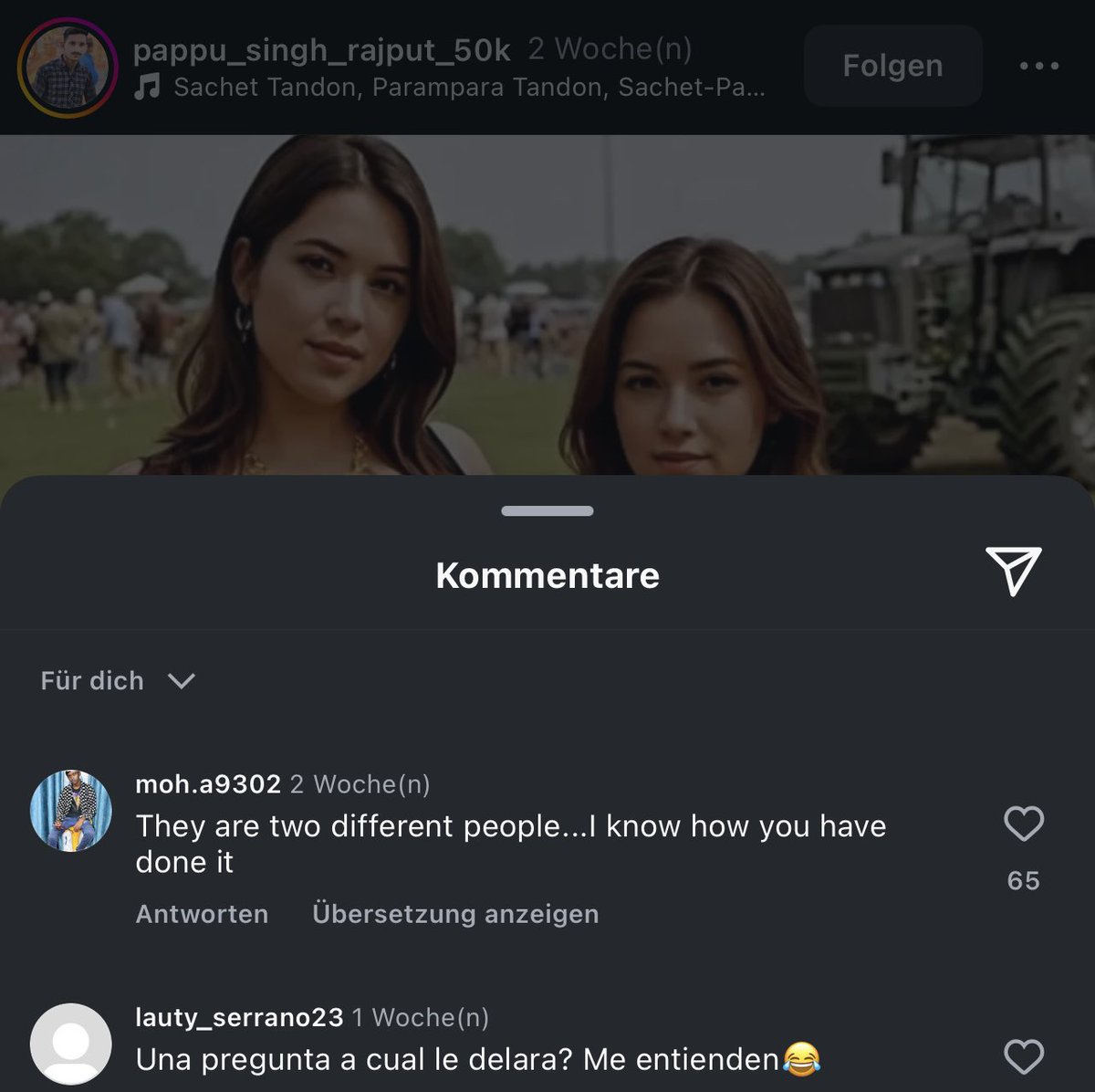 bin da was auf der spur