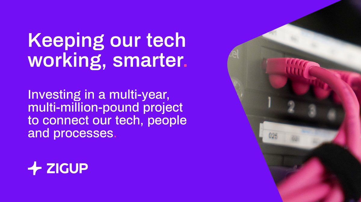 Keeping our customers moving smarter, making sure our tech is working smarter too.
Right now, we’re upgrading our wide area network across our offices and branches with new connectivity for speedier and smoother performance, future proofing to support our digital transformation.