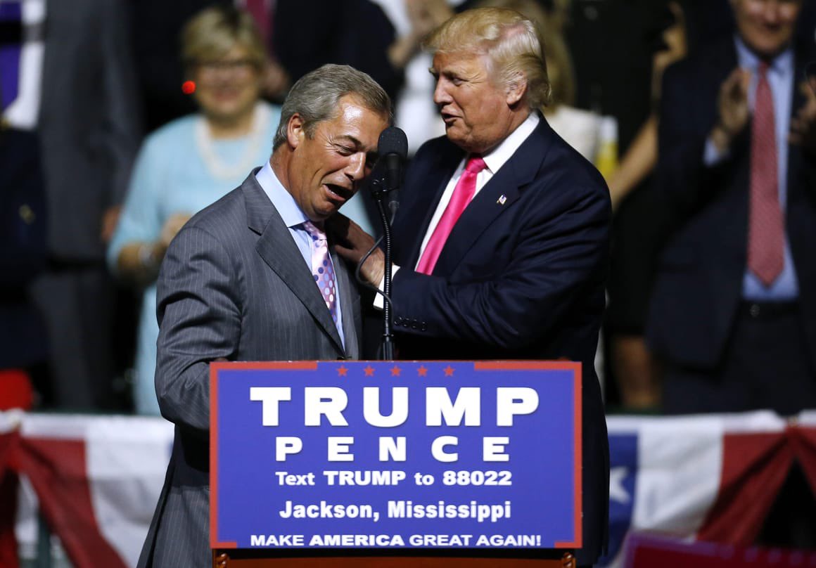 BREAKING 🚨🚨🚨

Nigel Farage slams Labour politicians who travel to America to campaign during the presidential election. 

“It is totally unacceptable and anyone who has ever done it should go to jail.”