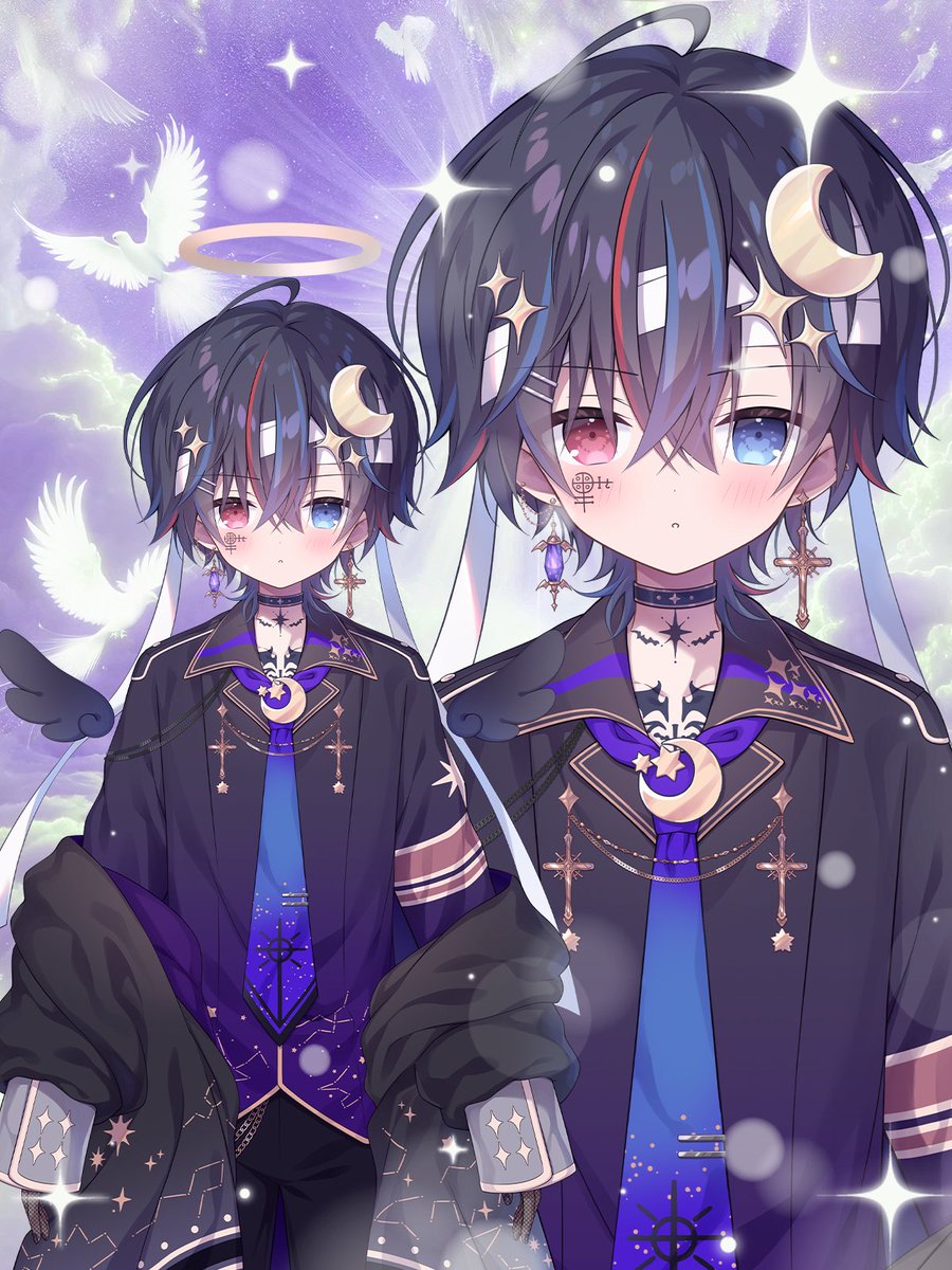 ABJXE's tweet photo. ✨堕天使降臨✨

Vtuberのイラスト先行公開しちゃいます~.ᐟ.ᐟ

推してくれますか？(т т)

#VTuber準備中︎ https://t.co/3hJ2v1S8KF