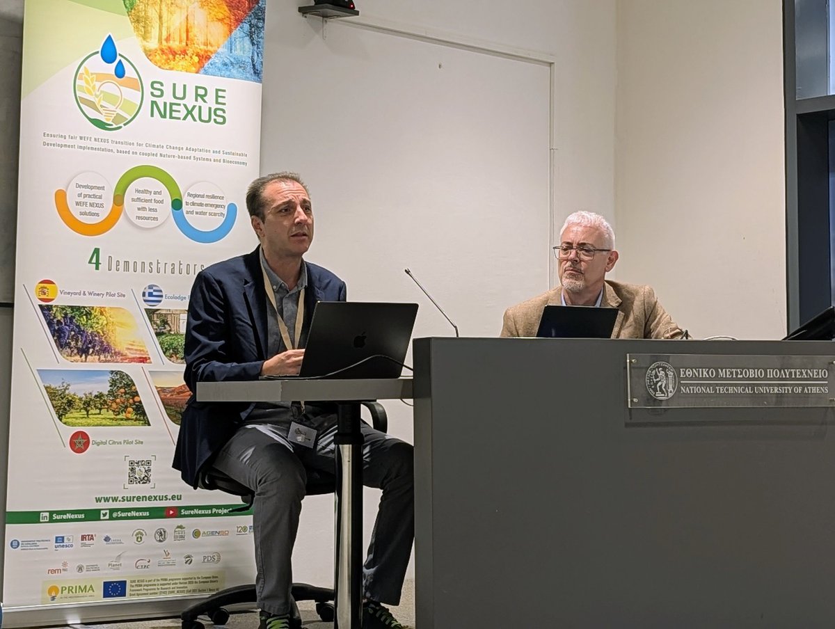 Just kicked off our 2nd Consortium Meeting in sunny Athens, hosted by <a href="/NtuaSel/">Sanitary Engineering Laboratory NTUA</a>! ☀️ #wefe #nexus #climateadaptation <a href="/PrimaProgram/">PRIMA Program Mediterranean Partnership 🇪🇺</a>