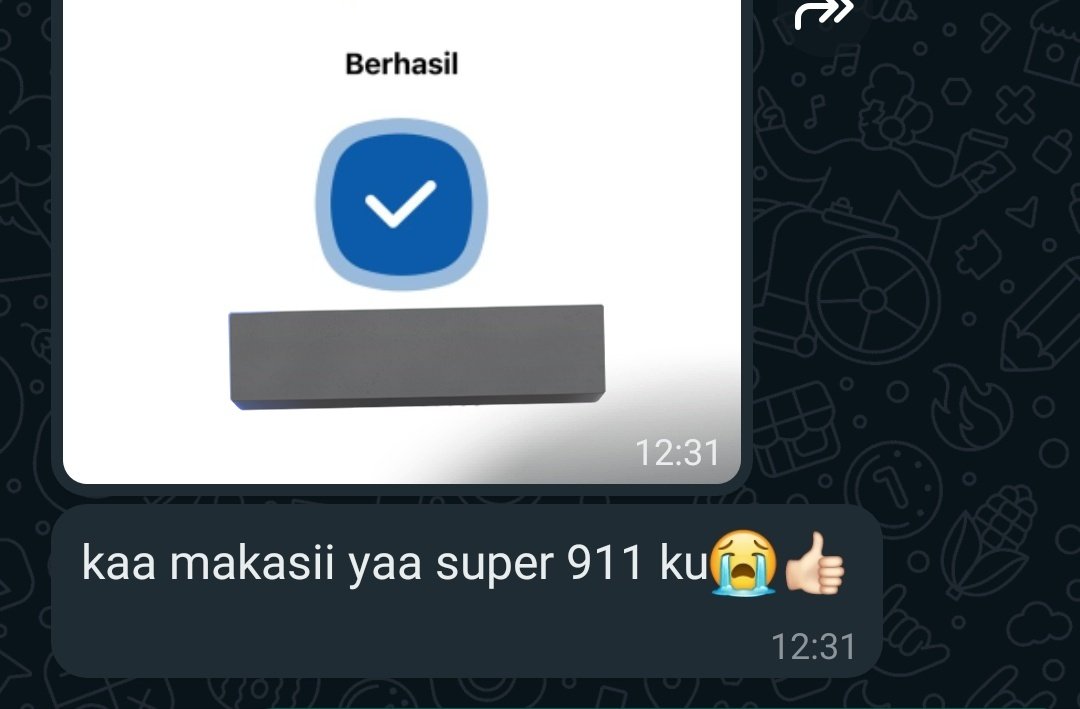 siapa yg salting di chat begini sm cust?☺️☝️😻😻😻