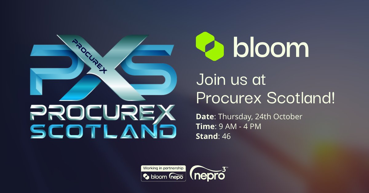 This Thursday, visit us at stand 46 at Procurex Scotland! 

Our team, along with our partners <a href="/NEPOprocurement/">NEPO</a> will be on hand to discuss how the NEPRO3 framework can support Scottish public sector organisations in meeting their professional service procurement needs.