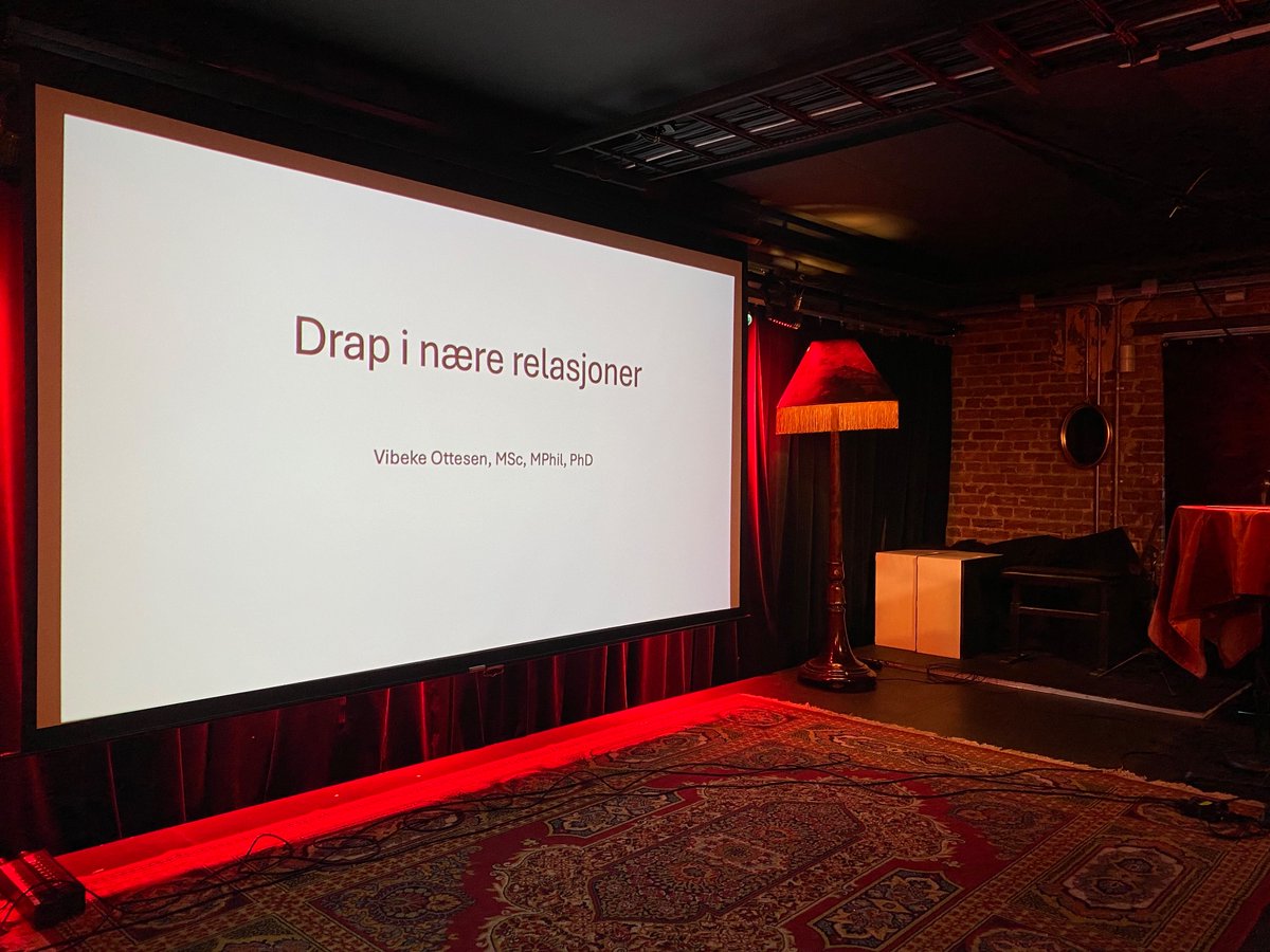 Hos Norsk psykologforening, avd Buskerud, og foreleser om drap i nære relasjoner for medlemmer på meritterende fagdag. Jobber som om det nytter!