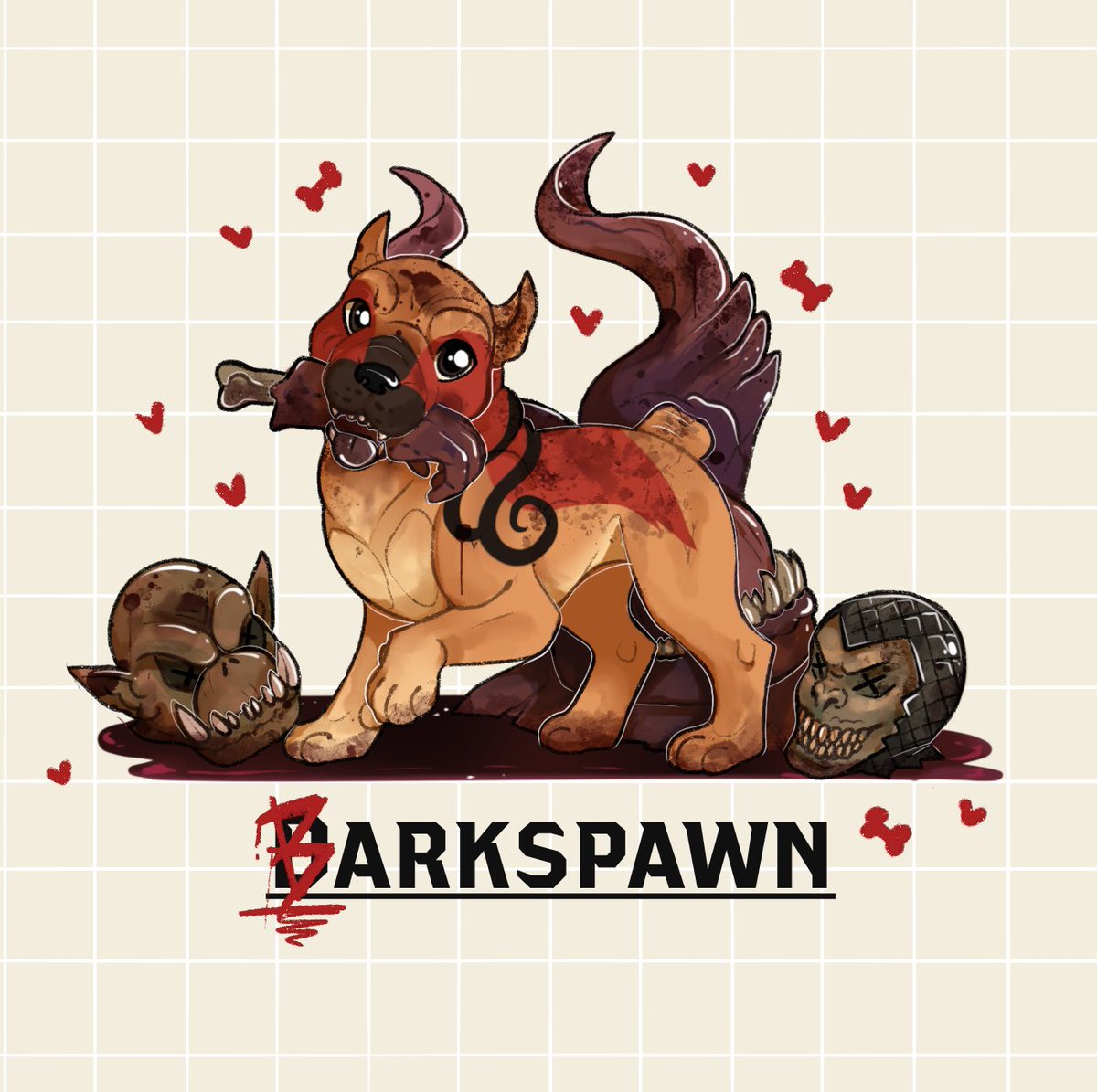Day 23 of #Veiltober : Darkspawn

Barkspawn, I love you dearly and you are the bestest boy in not only Ferelden but all of Thedas 💕 

Hosted by <a href="/Lynnerdo/">Lin'eya 🌿 hiatus</a> 💕 
#DragonAgeTheVeilguard