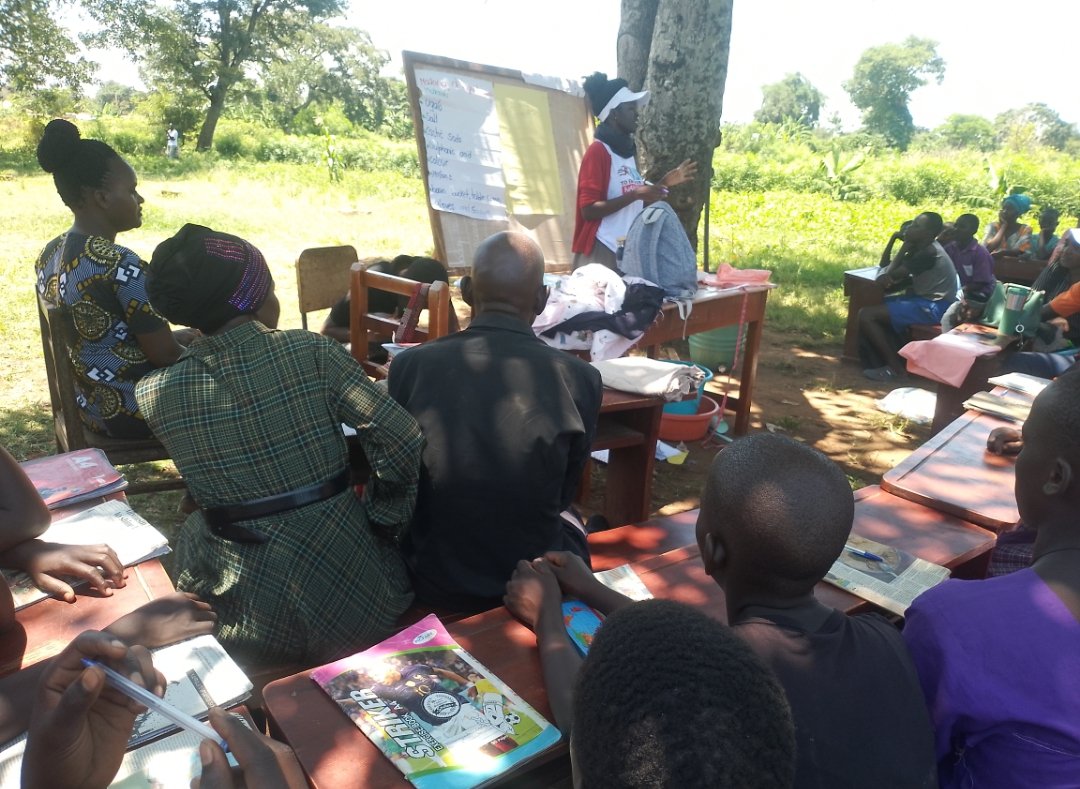 SusanNakaranzi's tweet photo. October a month to remember! Last week we equipped over 700 participants in 3 schools of Namutumba sub county, Namutumba district with knowledge and skills of making reusable sanitary pads and liquid soap hence breaking educational barriers girls face during menstruation. https://t.co/qX7LMRQdj3