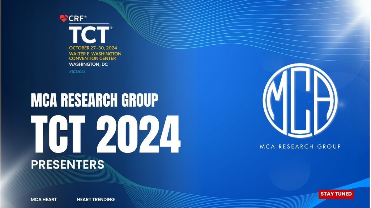 TCT 2024  |  MCA Research Group  |  Promo Video ✨ <a href="/TCTConference/">TCT Conference</a> 

youtu.be/b4qCPEUnnZU

<a href="/PrakashUpretiMD/">Prakash Upreti MD</a> <a href="/DryasarsattarMD/">Yasar sattar MD MS</a> <a href="/NPatelMD/">Neel Patel, MD</a> <a href="/dr_hamza_md/">Mohammad Hamza</a> <a href="/KripaRajak3/">Kripa Rajak, M.D. 🫀</a> <a href="/SultanaJahanMD/">Sultana Jahan, MD</a> <a href="/chigurupatiHD/">Himaja Dutt Chigurupati, MD</a> <a href="/sivaramneppala/">Sivaram Neppala, MD, PhD</a> <a href="/HamZaNav83/">HamZa NaVeed</a> <a href="/syedishaqMD/">Syed M. Ishaq, MD</a> <a href="/Rashidbaharr/">Abdul Rasheed Bahar, MD</a> @mobeenMZH <a href="/SNassarMD/">Sameh Nassar</a>
