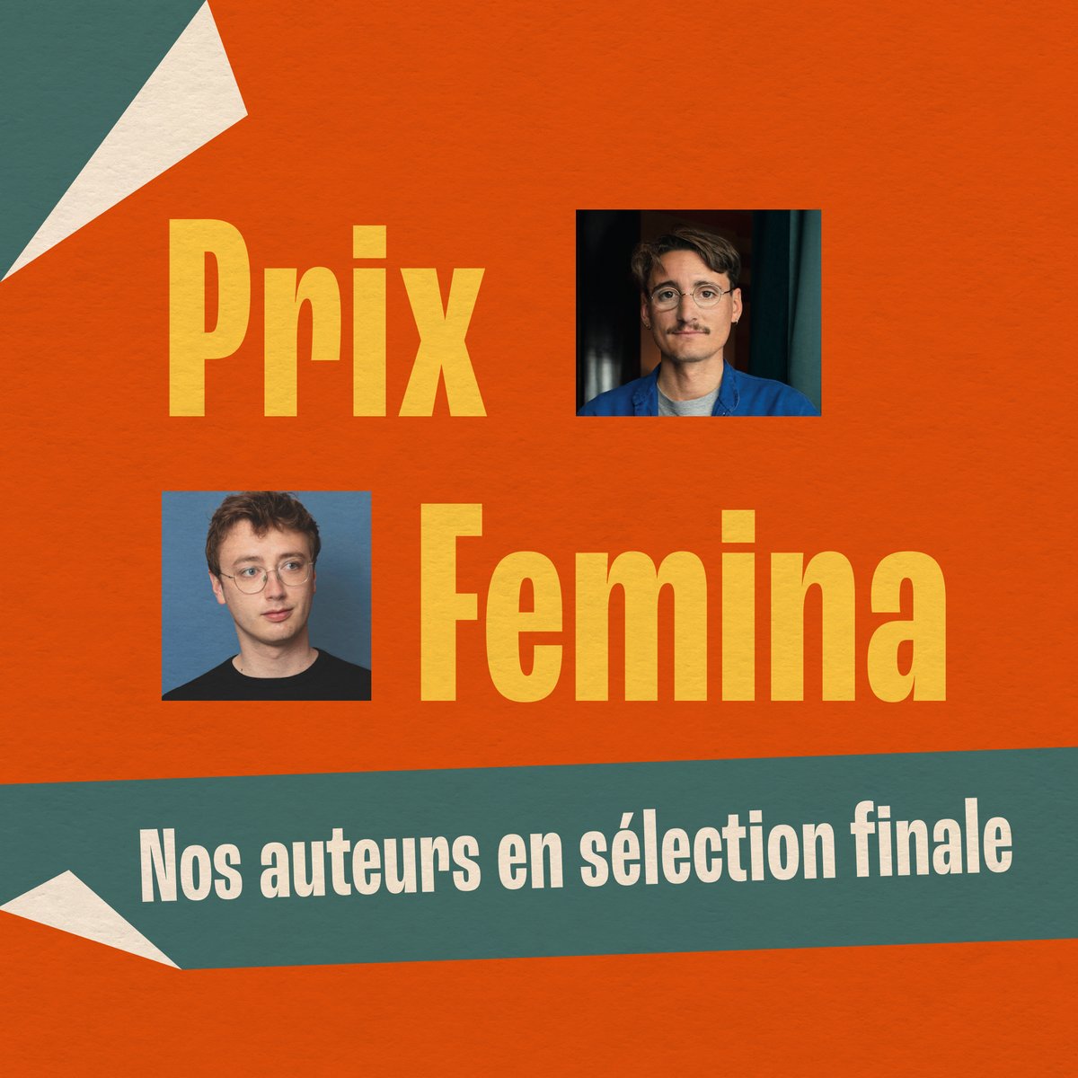 Gallimard's tweet image. #PRIXLITTÉRAIRE 🥇✨
Les Éditions Gallimard ont le plaisir de vous annoncer que 2 de nos romans parus dans la collection Blanche figurent dans la sélection finale du Prix Femina 2024✨Un grand bravo aux auteurs !