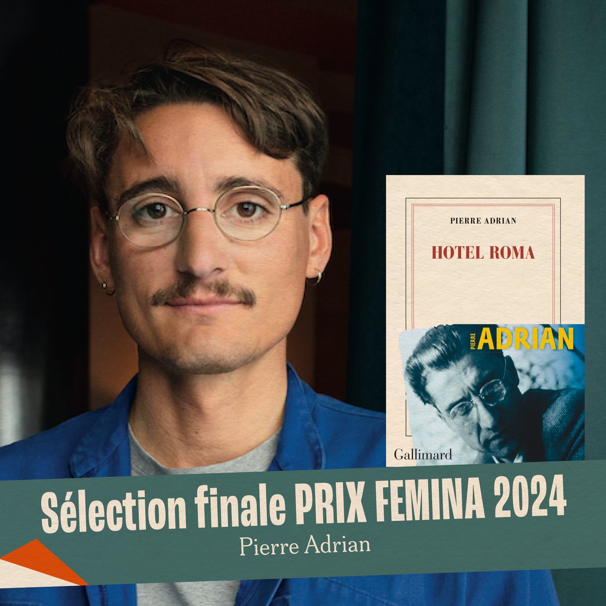 Gallimard's tweet image. #PRIXLITTÉRAIRE 🥇✨
Les Éditions Gallimard ont le plaisir de vous annoncer que 2 de nos romans parus dans la collection Blanche figurent dans la sélection finale du Prix Femina 2024✨Un grand bravo aux auteurs !