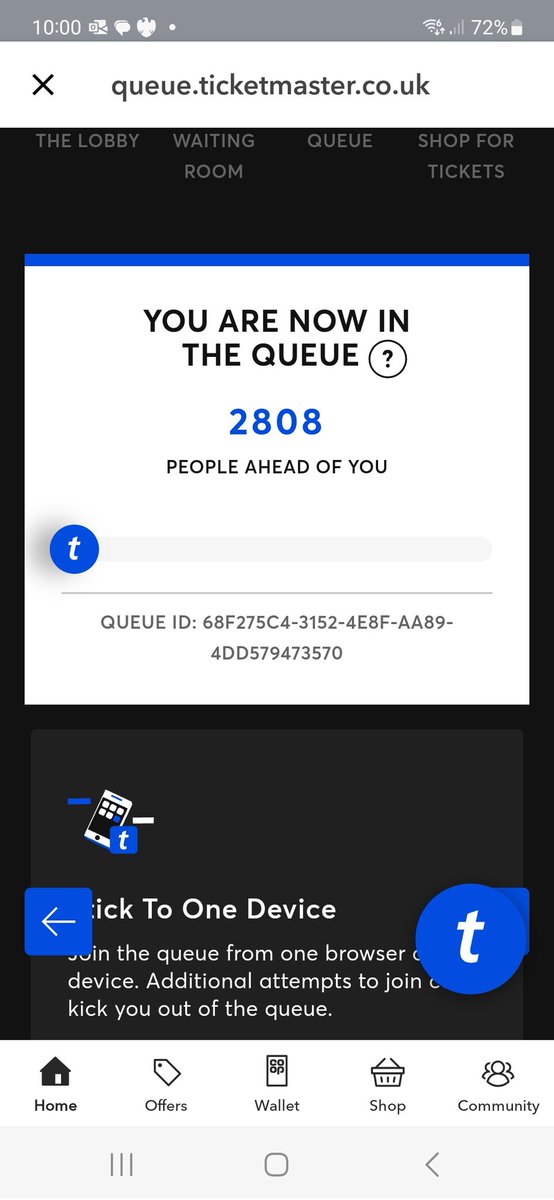 Chuckle28's tweet photo. @TicketmasterCS @TicketmasterUK @TheCoopLive 
It's soul destroying trying to buy tickets for Sam Fender https://t.co/t4Ec78wFHY