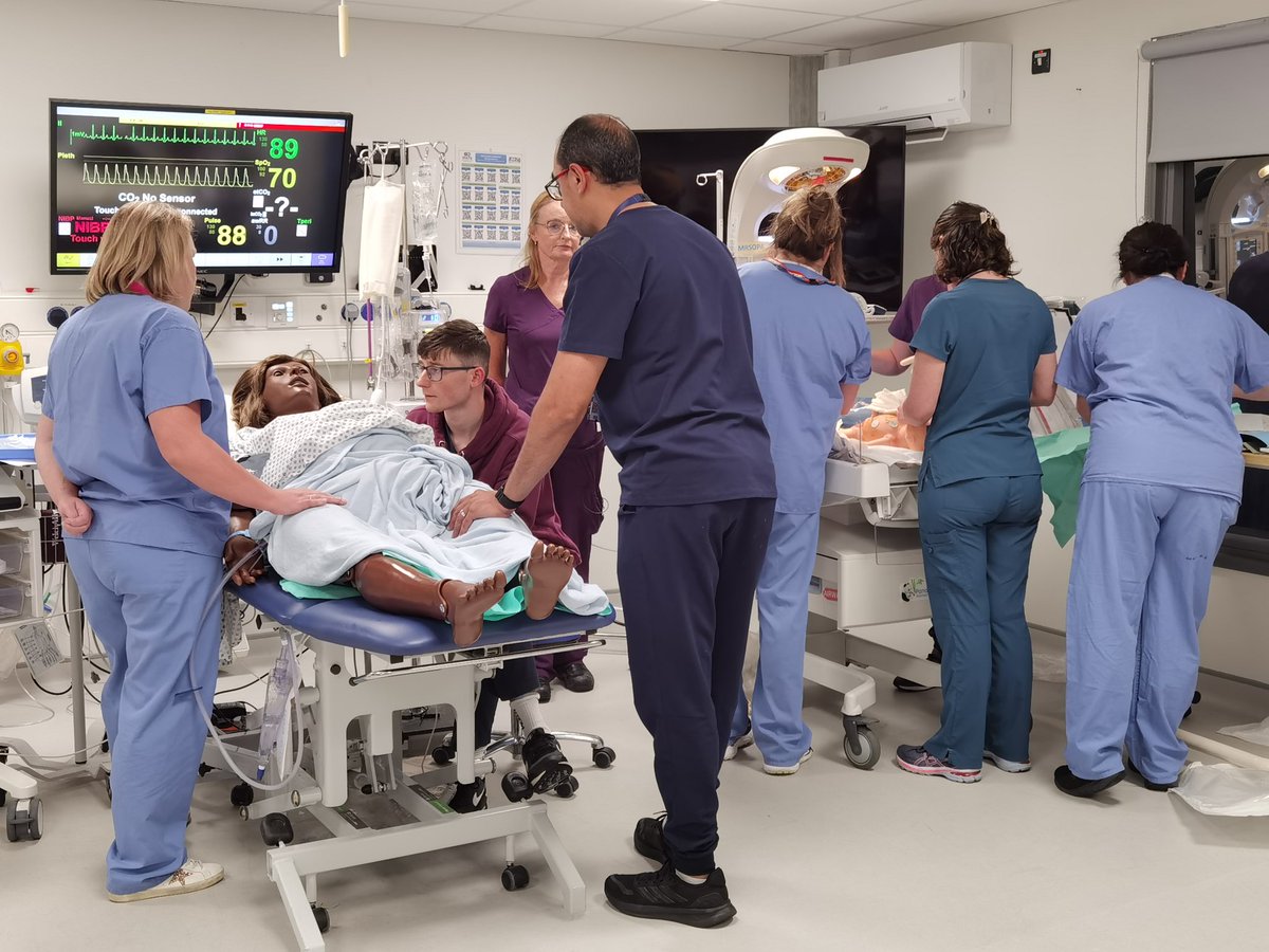 PHILIPPARACKAL's tweet image. One of the best #IPE session, #ShoulderDystocia &amp;amp; #NeonatalResus. Truly a great example of #codesigning and well #tested scenario. Focused #learningobjective +#Systemprobing, opportunity for #QI. Well done all 👏