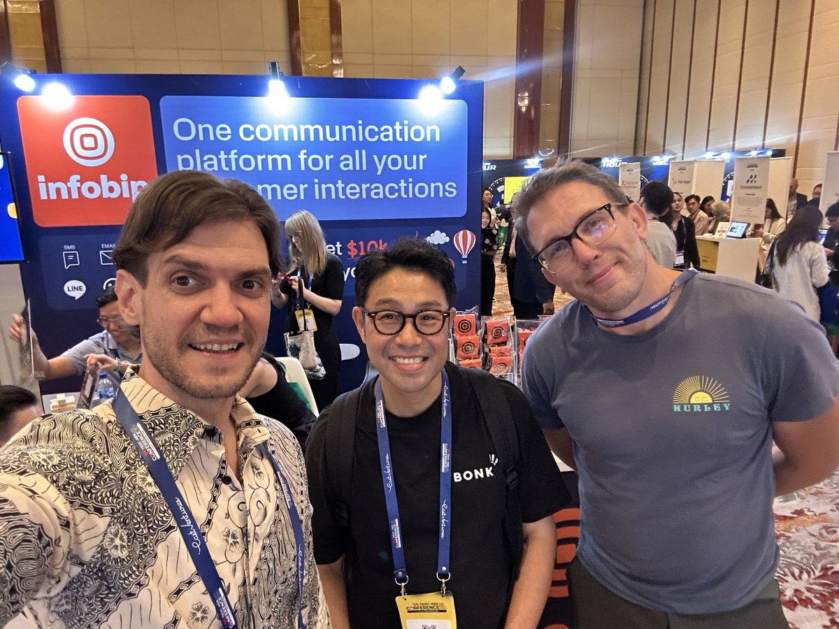 JTQuigley's tweet image. Such a pleasure to be back in #Jakarta and reconnecting with old friends (and making new ones) at the #TechinAsia conference! Massive, massive potential for @telcoin in Indonesia and the region. #Telcoin #SendMoneySmarter