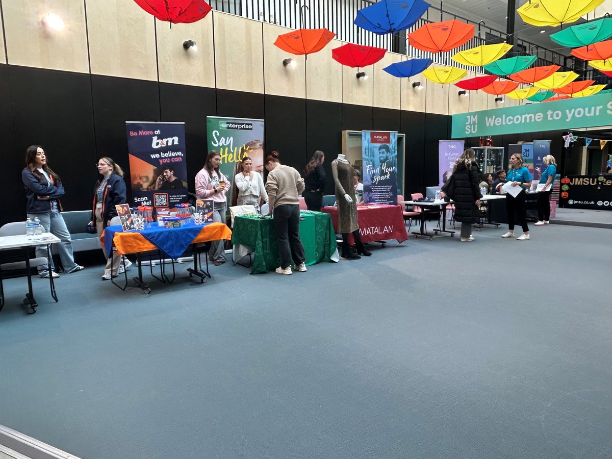 LJMU Student Futures team (@ljmucareers) on Twitter photo The Graduate Jobs Fair takes place today from 11am-2pm at the Student Life Building. Employers are setting up now and are looking to hire <a href="/LJMU/">Liverpool John Moores University</a> students and grads for a variety of graduate schemes and placements. Book at: bit.ly/GraduateJobsFa… and get yourselves over here! The Graduate Jobs Fair takes place today from 11am-2pm at the Student Life Building. Employers are setting up now and are looking to hire <a href="/LJMU/">Liverpool John Moores University</a> students and grads for a variety of graduate schemes and placements. Book at: bit.ly/GraduateJobsFa… and get yourselves over here!