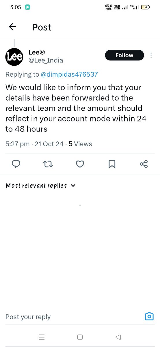 dimpi das tweet media