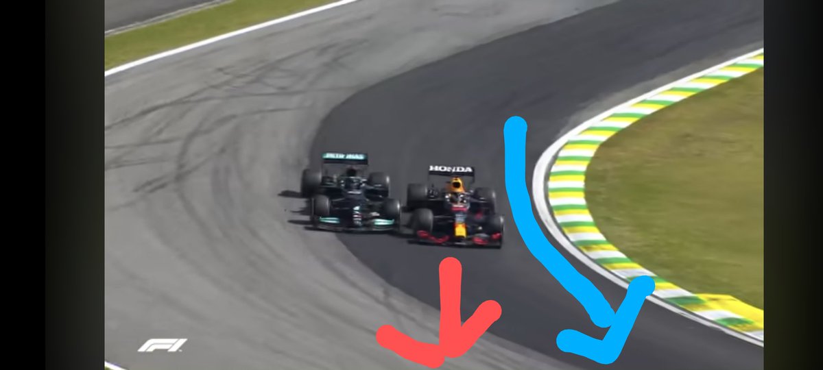 BrunnDMC's tweet photo. @F1Clapped @dxbestani In case you need a lesson on apexs and the general trajectory you're meant to take through them https://t.co/tWZSxXQQoh