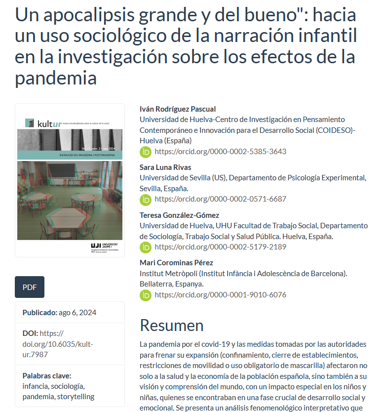 proyecto I+D+i INFAPOST tweet media