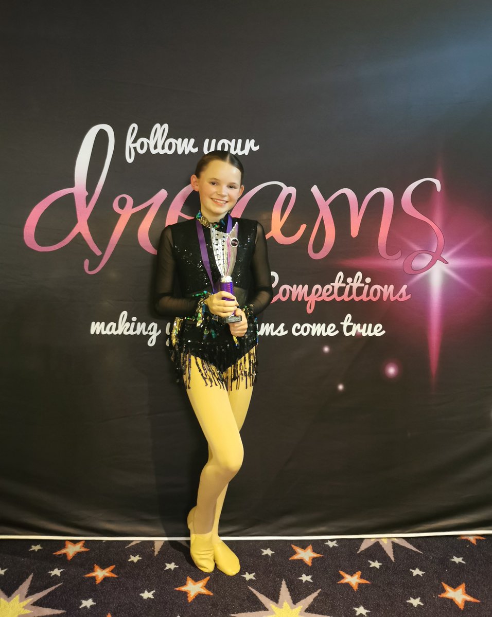 StanwellSchool's tweet photo. Congratulations to Millie Freebury who recently competed in the Follow Your Dreams  UK National Dance Competition.Millie secured four first place and 1 second place win. https://t.co/15oBCiotXX