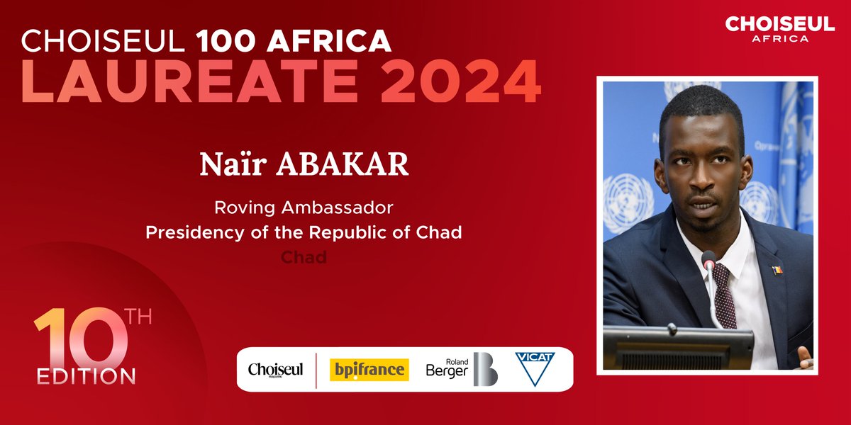 Honoré de figurer à nouveau dans le classement hashtag #Choiseul100Africa 2024. Je remercie chaleureusement l'Institut Choiseul pour cette reconnaissance.