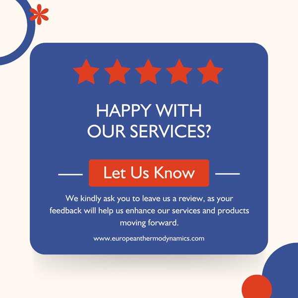 It's #LeaveAReviewDay! 💬
We value your feedback—let us know how our products have made a difference in your projects. Share your thoughts in the comments below! 🌟
#ETL #AdaptiveTE #AIRODYN #Spreadfast #plusVECOOL