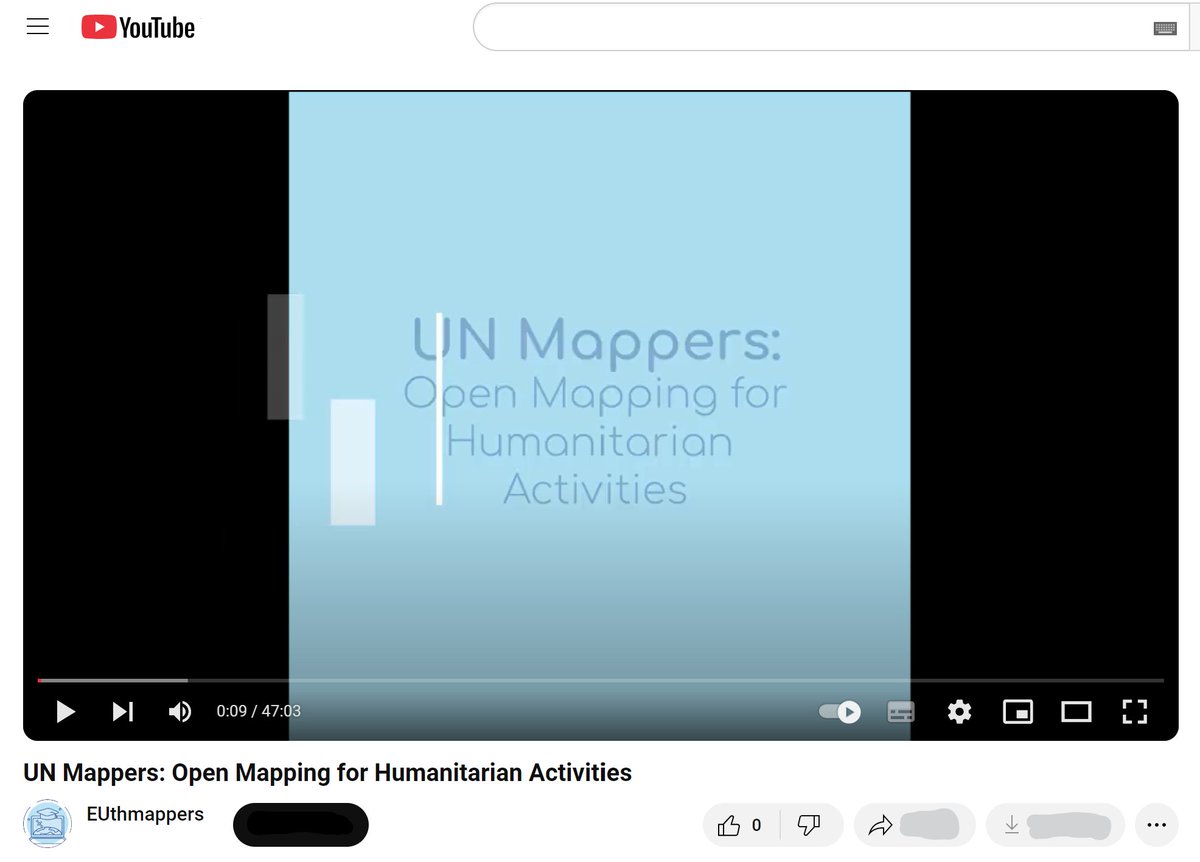 EUthMappers (@euthmappers) on Twitter photo 📷📷 The wait is over! Our UN Mappers workshop, hosted by Politecnico di Milano, is now LIVE on YouTube! 
Watch now 📷 youtube.com/watch?v=js3Gfp…
#UNMappers #GIS #STEM #MappingMagic #YouTube #BackToSchool #EUthMappers #Workshops #OpenSource #OpenMapping 📷📷 The wait is over! Our UN Mappers workshop, hosted by Politecnico di Milano, is now LIVE on YouTube! 
Watch now 📷 youtube.com/watch?v=js3Gfp…
#UNMappers #GIS #STEM #MappingMagic #YouTube #BackToSchool #EUthMappers #Workshops #OpenSource #OpenMapping