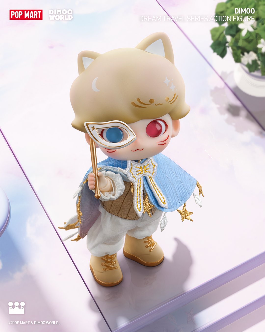 ディムー DIMOO アクションフィギュア Night Cat ナイトキャット