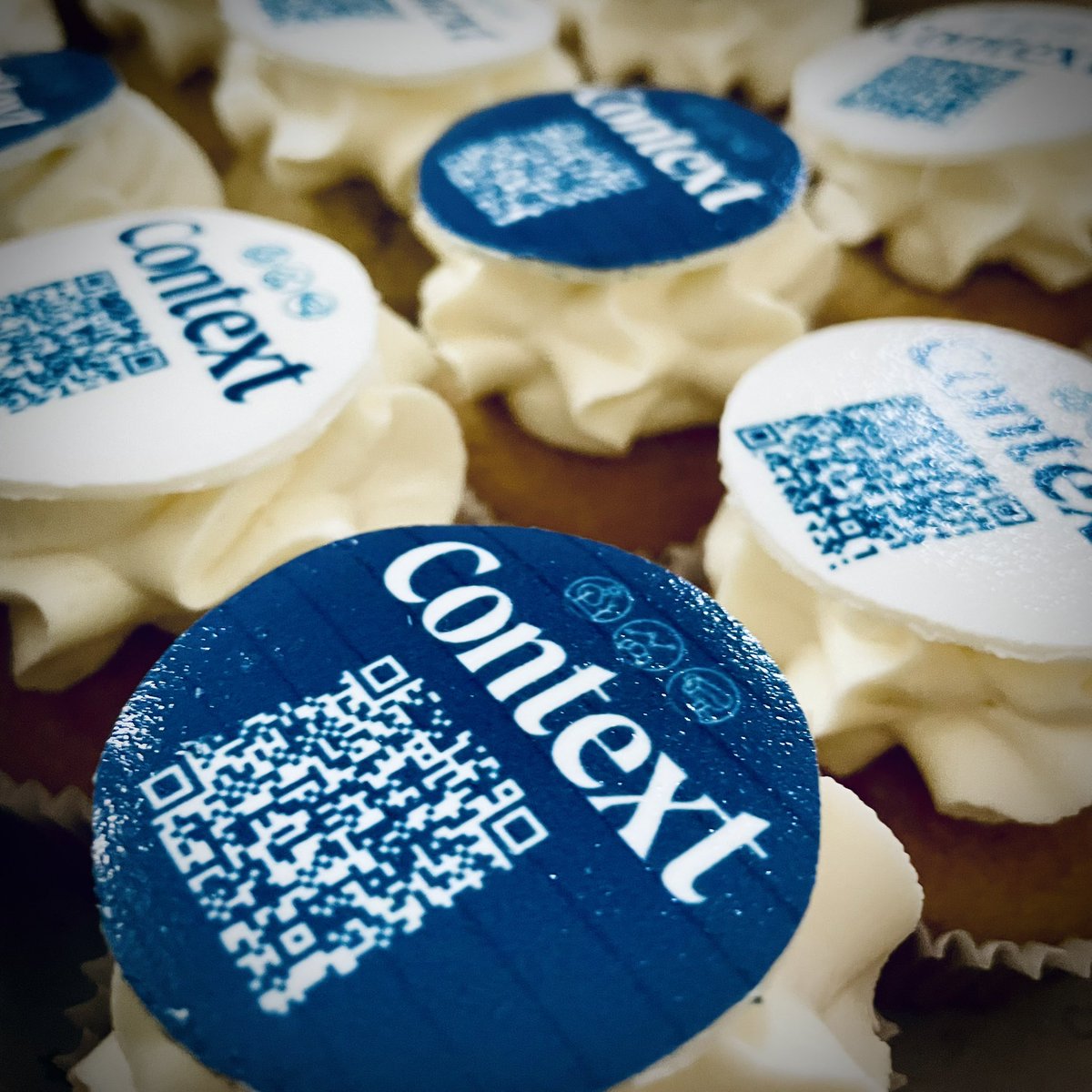 Yasir Khan (@khanundrum) on Twitter photo 🧁If you’re at <a href="/TRF/">Thomson Reuters Foundation</a>’s Trust Conference in London, come say hi to the <a href="/ContextNewsroom/">Context News</a> team and grab a cupcake.
And scan that QR code before you eat it - we want all the cupcake traffic we can get!
#TC2024 🧁If you’re at <a href="/TRF/">Thomson Reuters Foundation</a>’s Trust Conference in London, come say hi to the <a href="/ContextNewsroom/">Context News</a> team and grab a cupcake.
And scan that QR code before you eat it - we want all the cupcake traffic we can get!
#TC2024