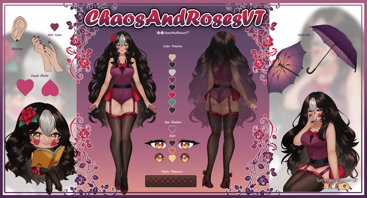 C0mmission  for <a href="/ChaosAndRosesVT/">🖤🥀 Eris 🥀🤍</a> Thank you so much for your support! 
💙+🔃 are appreciated 🫶
#VGenComm #VGen